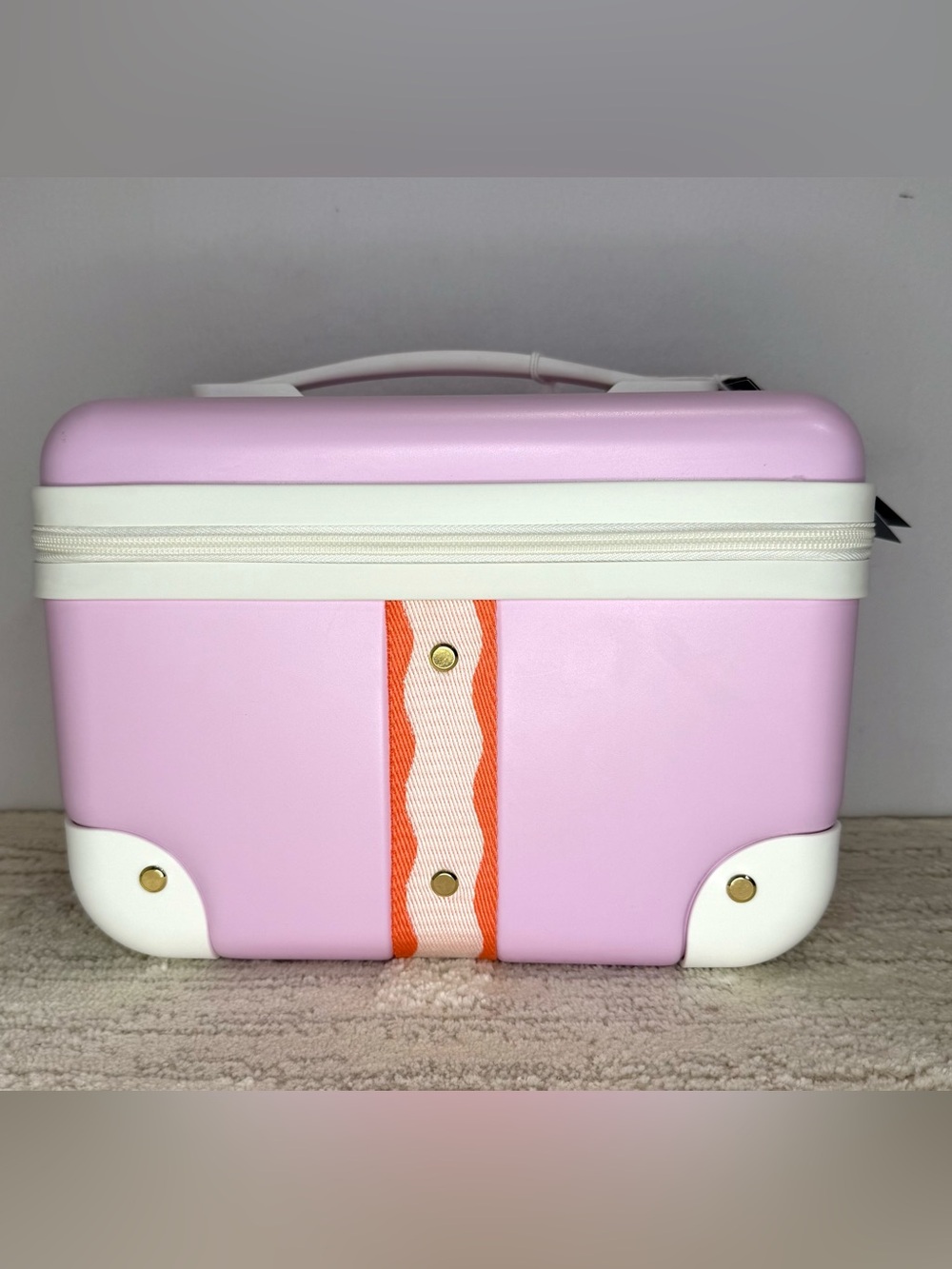 Roller Rabbit x Target Soft Pink Trunk Vanity Case NWT
